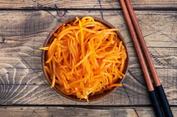Fermented carrots in Korean