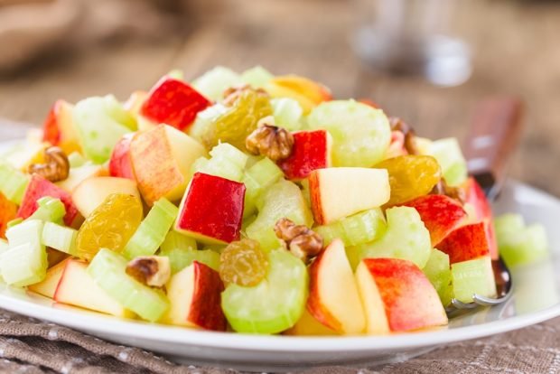 Apples and celery salad