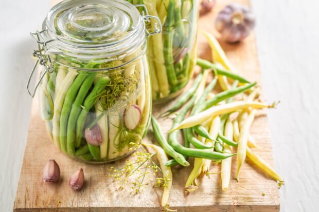 Canned patch beans in half an hour