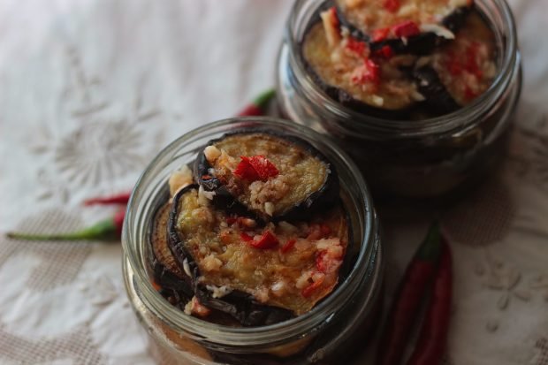 Fried eggplant for the winter