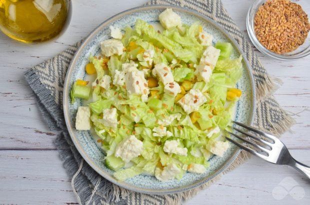 Peking cabbage with Feta