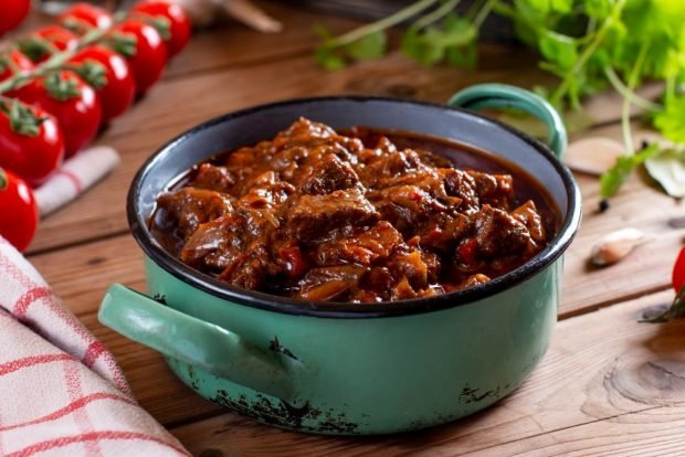 PP goulash of beef